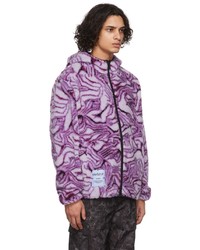 McQ Purple Fleece Jacket