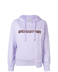 EACH X OTHER Deconstructed Logo Hoodie
