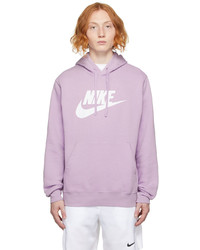 Nike Purple Fleece Sportswear Club Hoodie