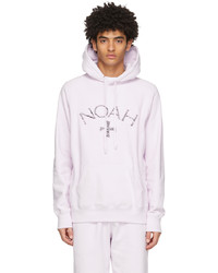 Noah Purple Zebra Core Logo Hoodie