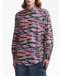 ERL Abstract Print Cotton Shirt