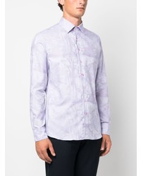 Etro Abstract Print Cotton Shirt