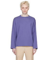 Stockholm (Surfboard) Club Purple Back Print Long Sleeve T Shirt