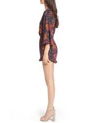 Everly Floral Print Romper