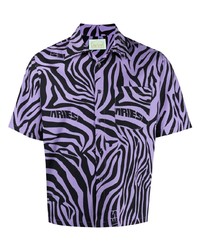 Aries Zebra Print Shirt