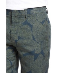 Bonobos Parker Print Linen Blend Shorts