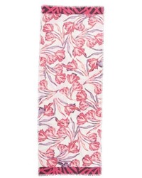 Nordstrom Exotic Floral Print Cashmere Silk Scarf