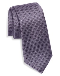 Ted Baker London Alternating Neat Silk Skinny Tie