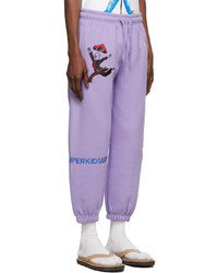 Kid Super Purple Super Lounge Pants