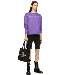 Marc Jacobs Purple The Sweatshirt Sweatshirt