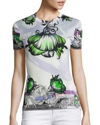Versace Collection Floral Printed Tee