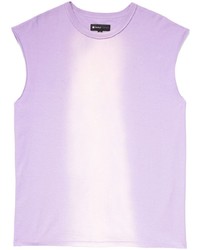 purple brand Usa Logo Print Tank Top