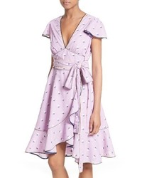 Marc Jacobs Ruffle Reverse Fil Coupe Dress