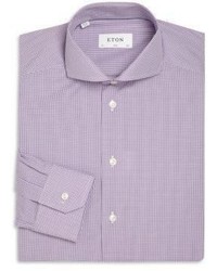 Eton Textured Button Front Shirt