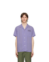 Wacko Maria Purple 50s Short Sleeve Shirt
