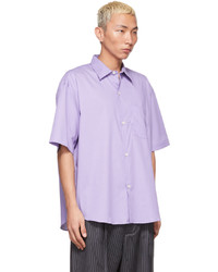 mfpen Purple Input Short Sleeve Shirt