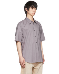 Acne Studios Purple Organic Cotton Shirt
