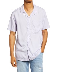 Topman Revere Short Sleeve Button Up Shirt