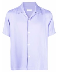 Sandro Short Sleeve Camp Collar Shirt
