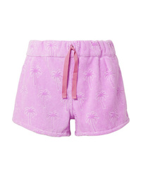 Tomas Maier Flocked Cotton Terry Shorts