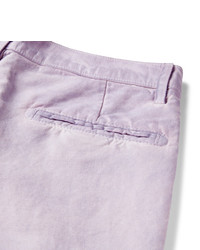 Massimo Alba Linen And Cotton Blend Shorts