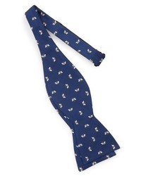 The Tie Bar Reeds Bees Silk Bow Tie