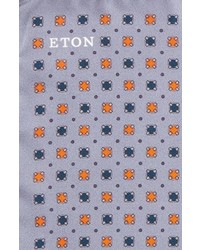 Eton Medallion Silk Pocket Square