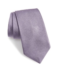 Emporio Armani Solid Silk Tie