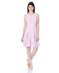 French Connection Ana Crepe Fit And Flare Dress
