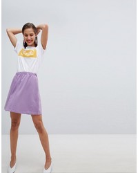 Light Violet Skater Skirt