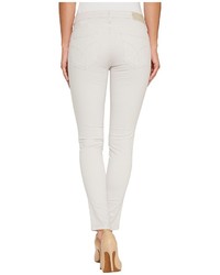 Calvin Klein Jeans Gart Dyed Ankle Skinny Pants In Lilac Marble Jeans