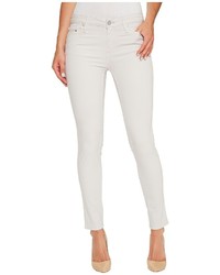Calvin Klein Jeans Gart Dyed Ankle Skinny Pants In Lilac Marble Jeans