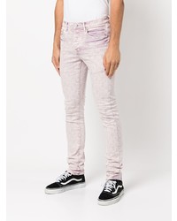 purple brand Monogram Jacquard Skinny Jeans