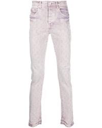 purple brand Monogram Jacquard Skinny Jeans