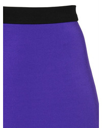 David Koma Asymmetric Stretch Jersey Skirt