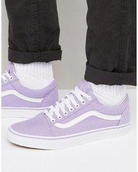 purple vans outfit