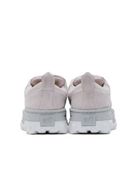 Eytys Pink Suede Angel Sneakers