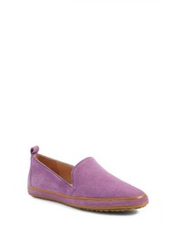 Light Violet Suede Flats