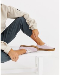 Vans Authentic Suede And Gum Pink Trainers