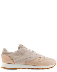 Reebok Leather And Suede Sneakers