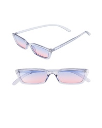 Leith 51mm Thin Long Square Sunglasses