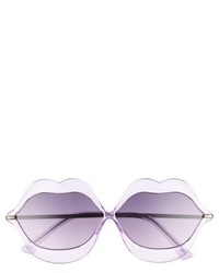 63mm Lip Sunglasses Purple