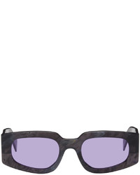 RetroSuperFuture Black Gray Tetra Sunglasses