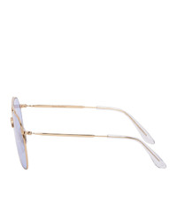 Acne Studios Gold Anteom Sunglasses