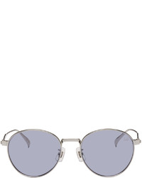 Dunhill Gunmetal Round Sunglasses