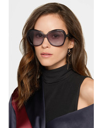 Victoria Beckham Happy Butterfly Square Frame Acetate Sunglasses Purple