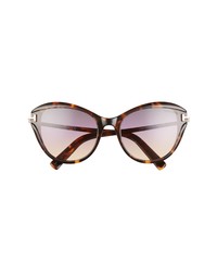 Tom Ford Leigh 62mm Cat Eye Sunglasses