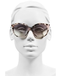 Kate Spade New York Amayas 53mm Cat Eye Sunglasses Lilac Havana