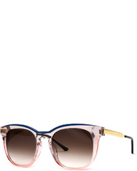 Thierry Lasry Pearly Two Tone Acetatemetal Square Sunglasses