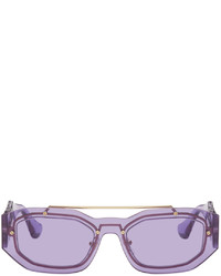 Versace Purple Medusa Biggie Sunglasses